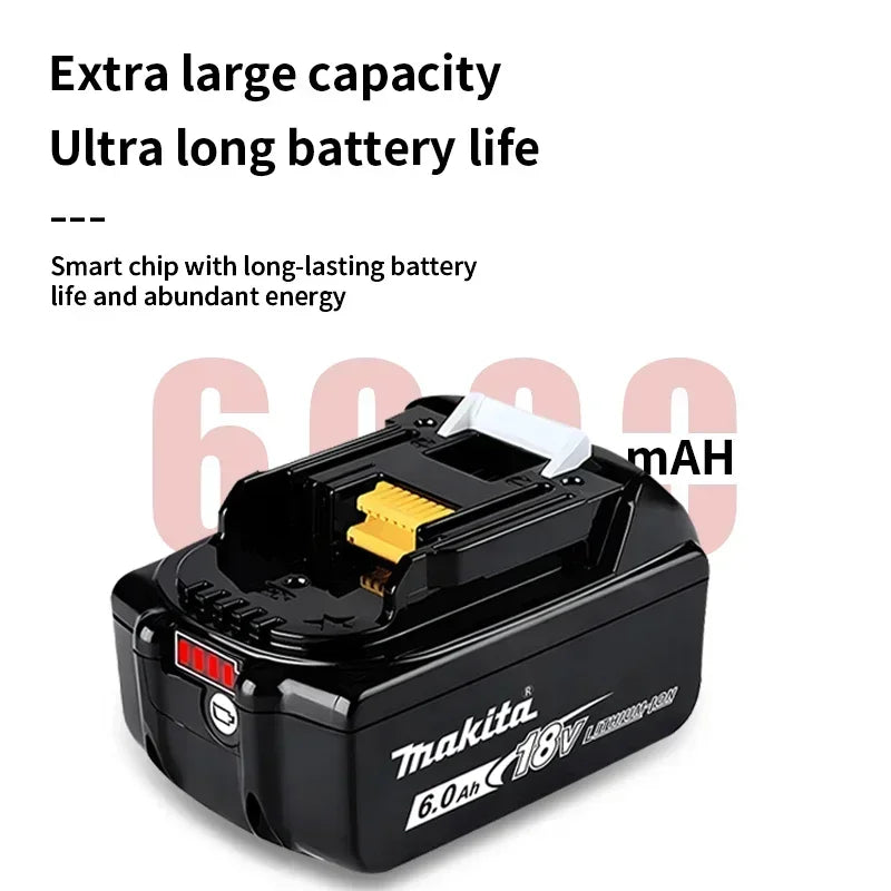 18V Makita battery riginal genuine Makita 6Ah 6000mAh BL1860 BL1850B BL1850 BL1840 BL1830B makita rechargeable lithium battery