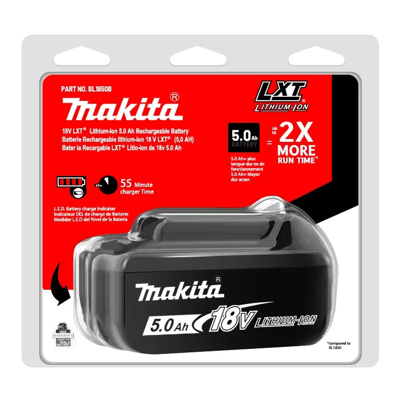 18V Makita battery riginal genuine Makita 6Ah 6000mAh BL1860 BL1850B BL1850 BL1840 BL1830B makita rechargeable lithium battery