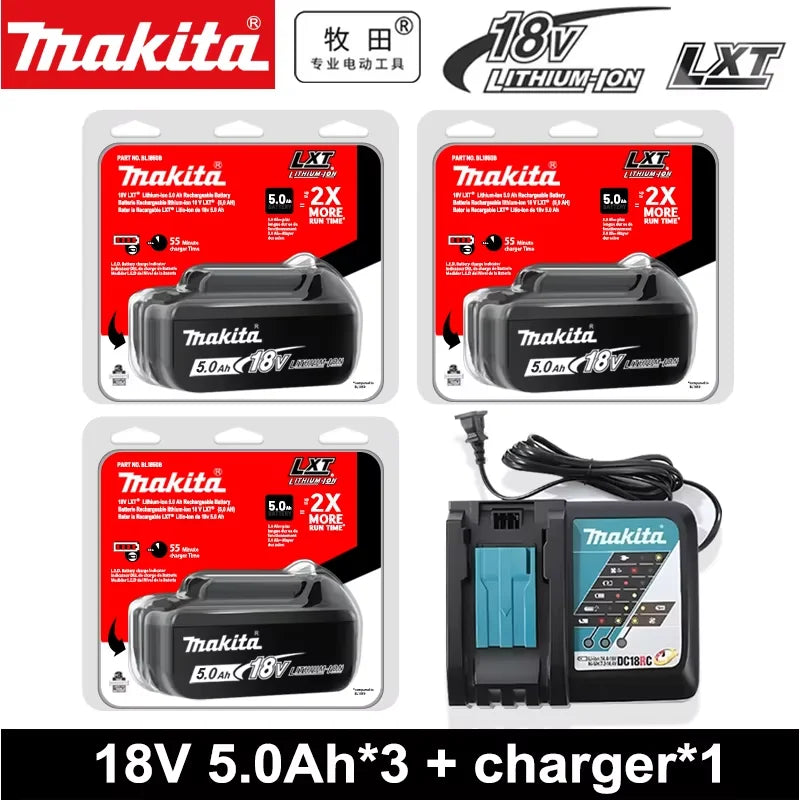 18V Makita battery riginal genuine Makita 6Ah 6000mAh BL1860 BL1850B BL1850 BL1840 BL1830B makita rechargeable lithium battery