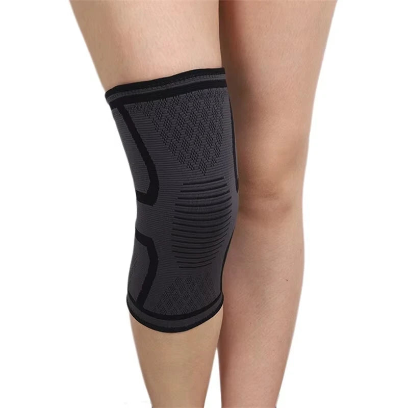 1PC Knee Brace Elastic Compression Knee Sleeve Leg Wrap for Sports Running Fitness Gym Exercise Outdoor Prevent Arthritis
